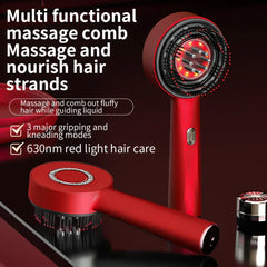 Electric Hair Regrowth Brush with Infrared Light