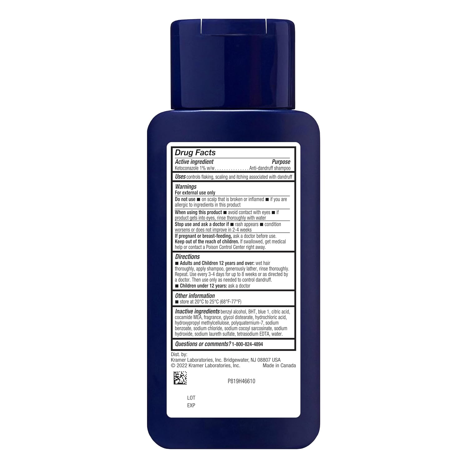 Nizoral Anti-Dandruff Shampoo with 1% Ketoconazole, Fresh Scent, 7 Fl Oz