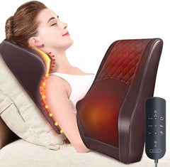 Boriwat™ Deep-Relief Neck & Back Massager — Shiatsu Kneading Massage with Soothing Heat for Instant Comfort & Daily Stress Relief