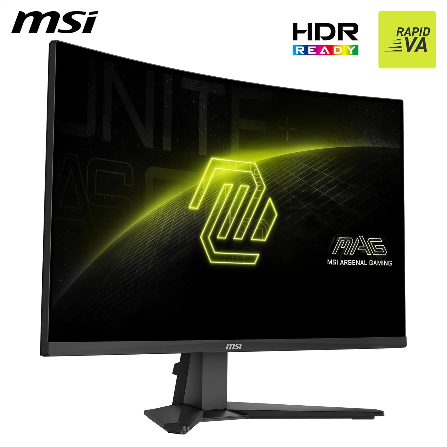 MSI MAG 276CF E20 – 27" Curved Gaming Monitor, 200Hz, 0.5ms, HDR Ready