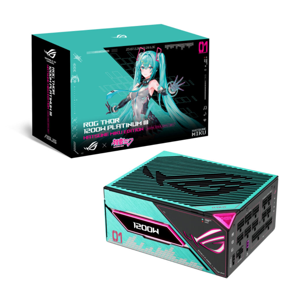 Hatsune Miku Gaming Bundle (Ryzen 7 9800X3D, 32 GB DDR5 RAM, RTX 5080 16GB GPU) - Powered by ASUS
