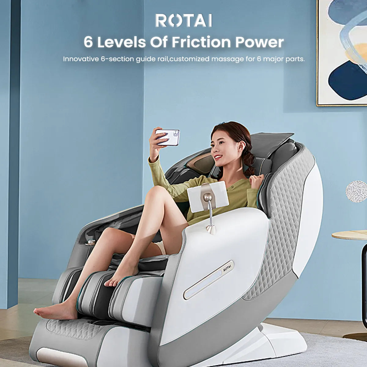 Royal Omega Massage Chair (Grey)