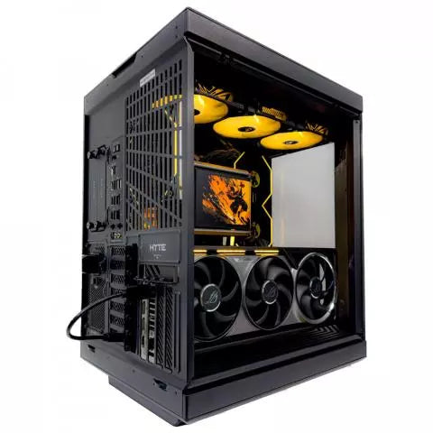 Gaming PC Aesthetic (Ryzen 9 9950X3D, 96 GB DDR5 RAM, RTX 5090 32GB GPU) - Powered by ASUS