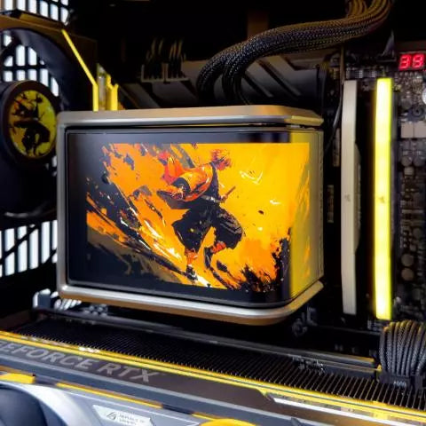 Gaming PC Aesthetic (Ryzen 9 9950X3D, 96 GB DDR5 RAM, RTX 5090 32GB GPU) - Powered by ASUS